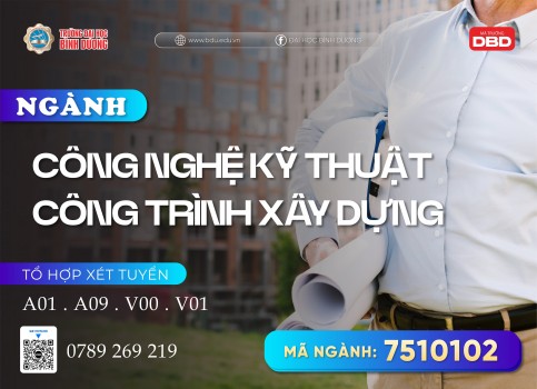 Ngành Công nghệ Kỹ thuật Công trình Xây dựng