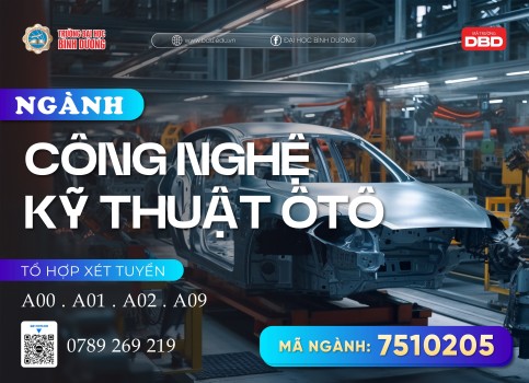 Ngành Công nghệ kỹ thuật ô tô