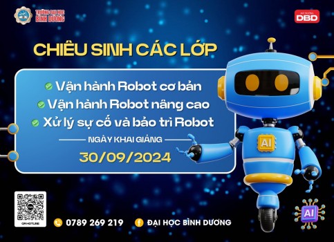 chiêu sinh các lớp Robot 800x580