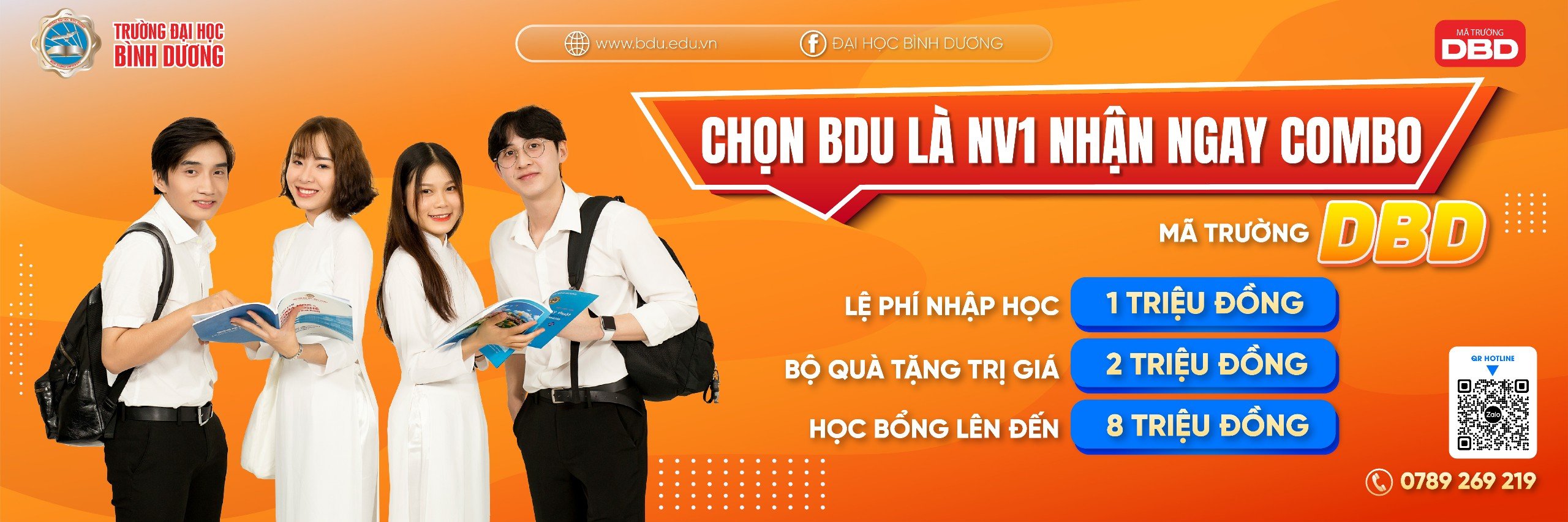 chon BDU là NV1 nhan ngay combo 2024