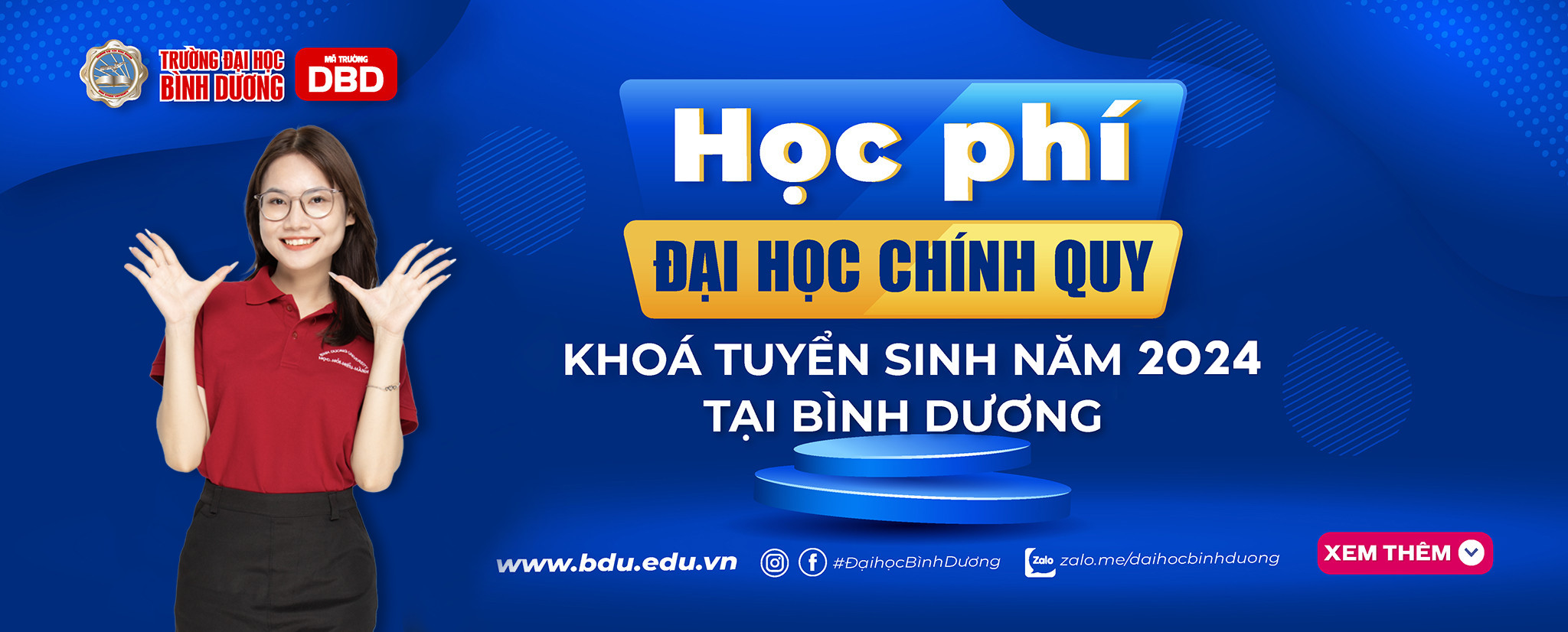 Học phí đại học chính quy khóa tuyển sinh năm 2024