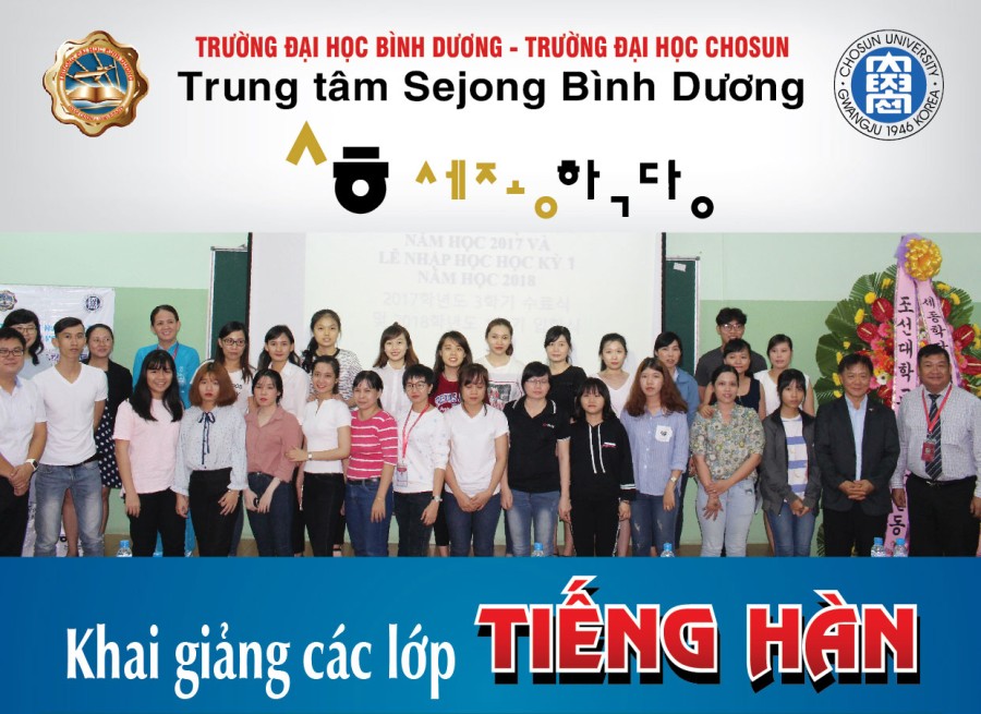 Trung Tâm Sejong 789bet life
 thông báo chiêu sinh lớp Tiếng Hàn - HK III năm học 2018